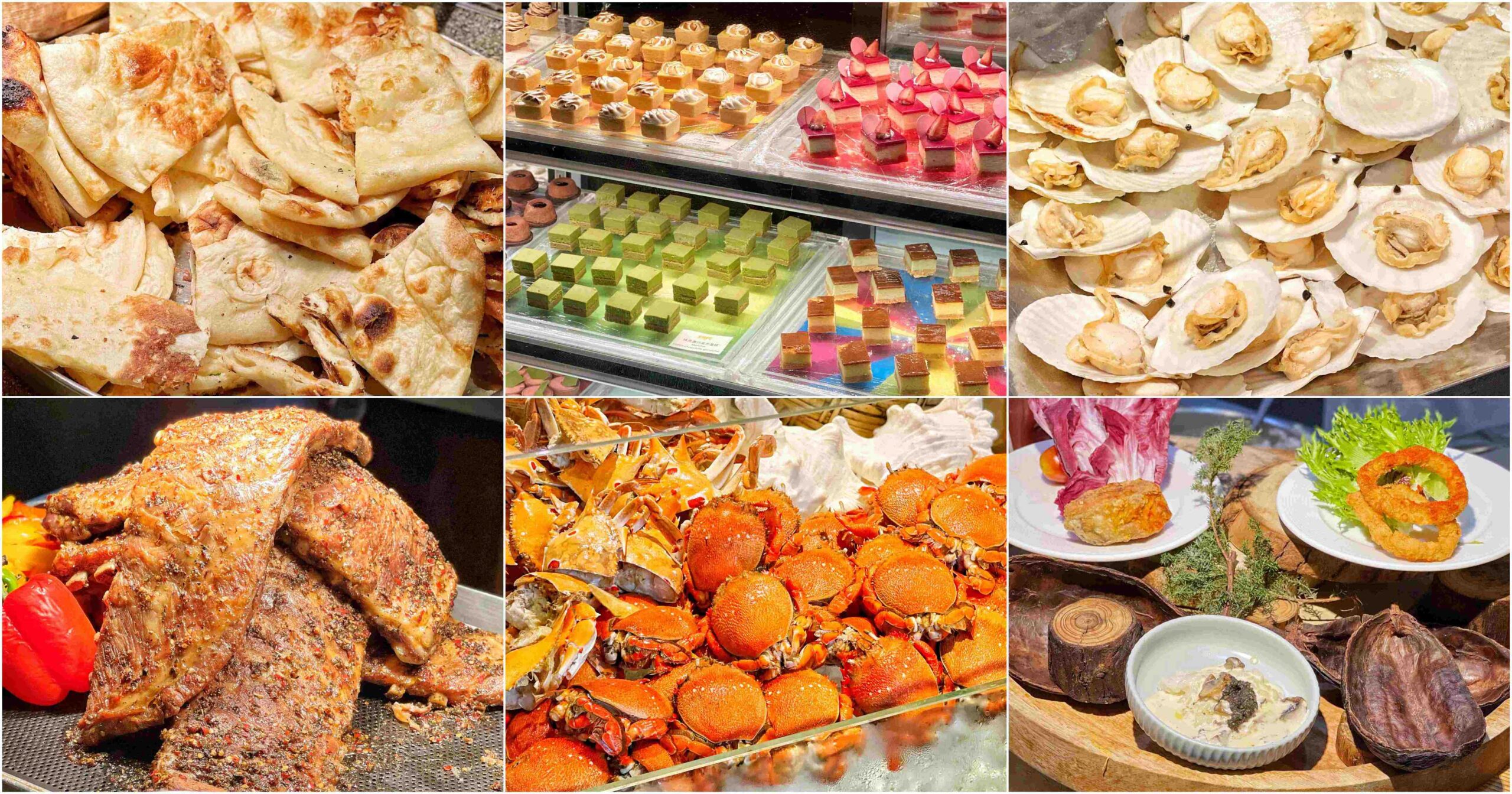菜色選擇多達200多種，印度烤餅、黑松露燉飯、港式料理尤其強！ @大食女 in Wonderland