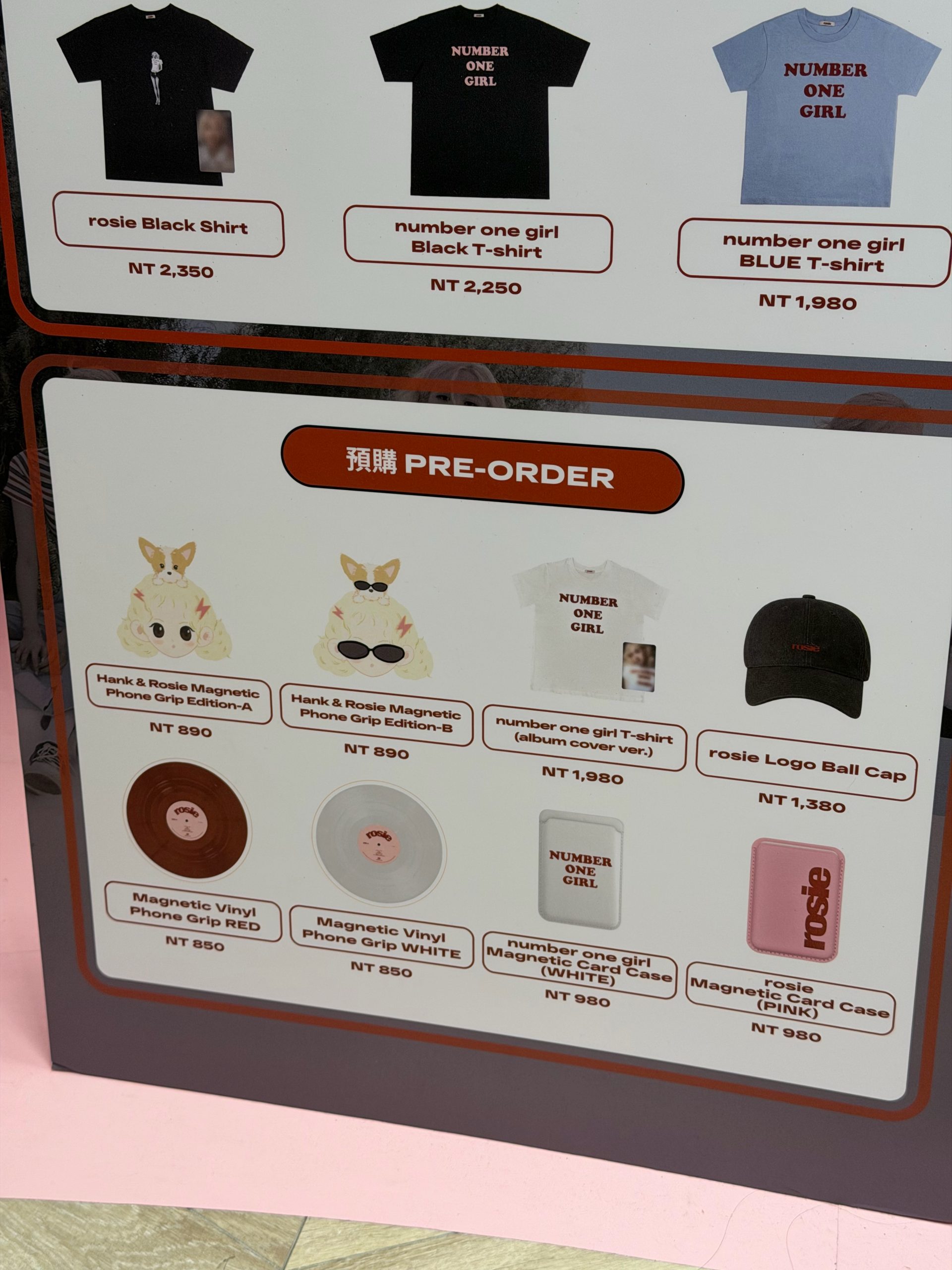 Rose快閃店來台灣！就在信義區！（附全品項、價位 menu） @大食女 in Wonderland