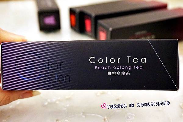 [網購宅配] Color Salon Tea OPI 聯名組 ♡繽紛指甲油+沁脾茶香=少女的閒適午後♪ @大食女 in Wonderland