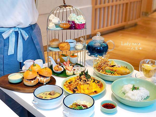 [信義區美食] Lady nara台北統一時代店-泰國最美餐廳來台灣！網美們要暴動啦！XD @大食女 in Wonderland