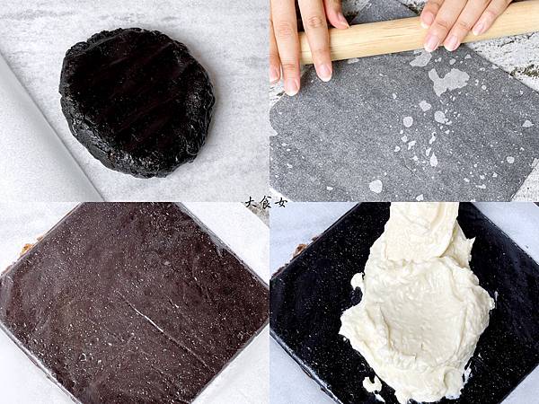 [食譜] OREO捲-把OREO做成蛋糕捲！冰冷凍吃，就像在吃冰一樣！(附做法) 甜點食譜/簡易甜點食譜/免烤箱食譜/親子diy/簡易料理食譜 @大食女 in Wonderland