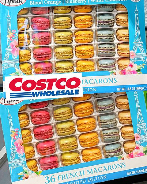 Costco-「好市多馬卡龍」一顆平均不到$13元！欠買爆！(附價位) 好市多美食/好市多必買/內湖好市多/中和好市多/內湖Costco/台北美食 @大食女 in Wonderland